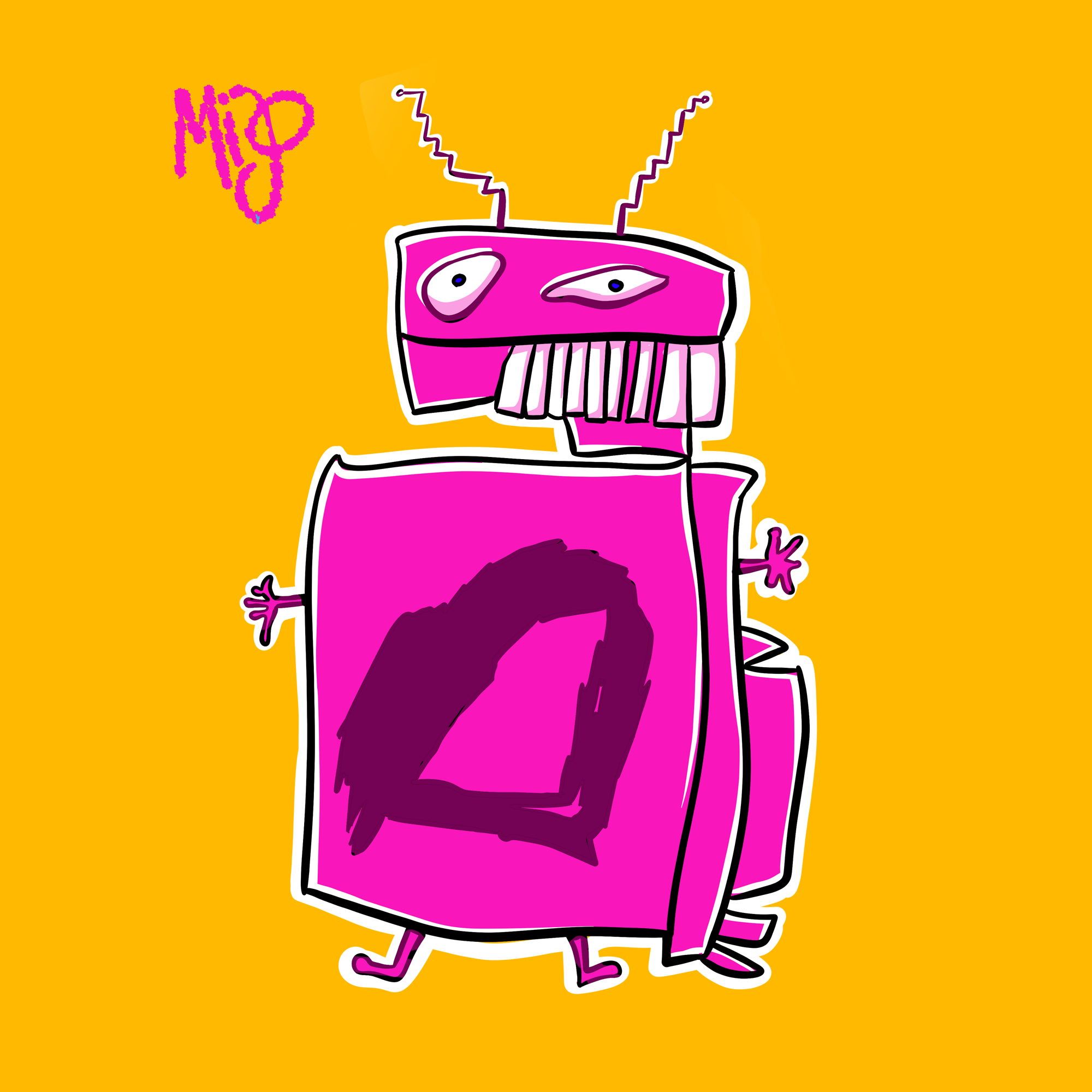 Zickzack-3000-MiJo-Papa-Sohn-Popart