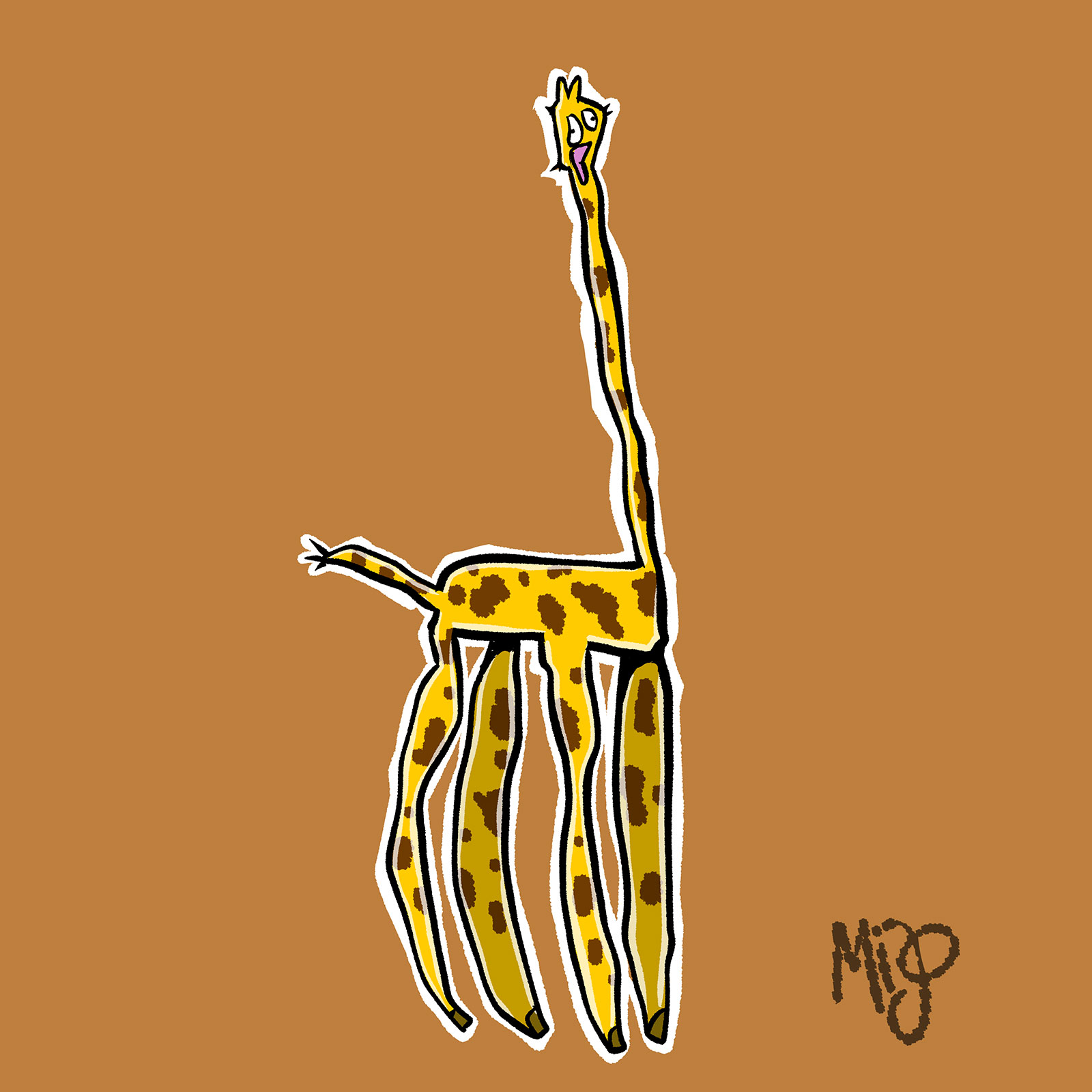 Giraffeline-Langstrack-Mijo